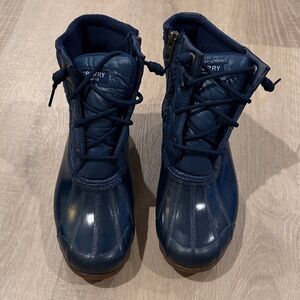 Sperry Women's Navy Winter Boots